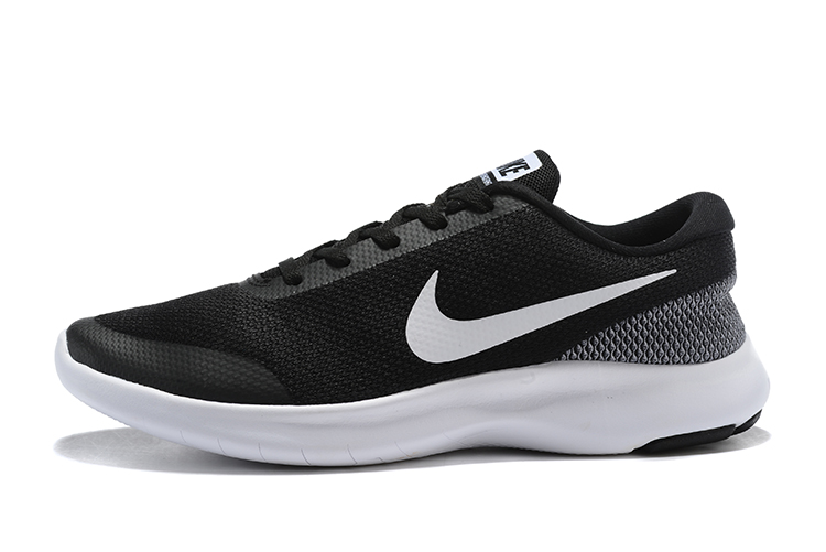 Nike Flex Experience RN7 Black White Running Shoes - Click Image to Close